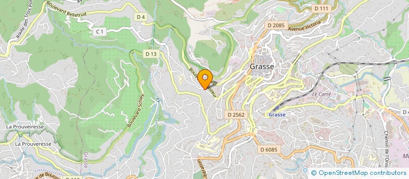 localisation de l'entreprise MADAME ALESSANDRA CARLIER à GRASSE