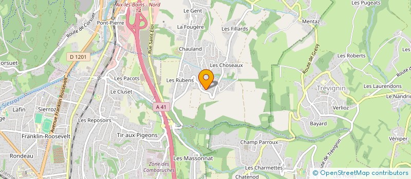localisation de l'entreprise MADAME ALESSANDRA CARRIERI  GRESY-SUR-AIX