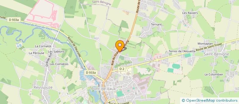 localisation de l'entreprise MADAME ALESSANDRA DI STEFANO  PONT-DE-VAUX