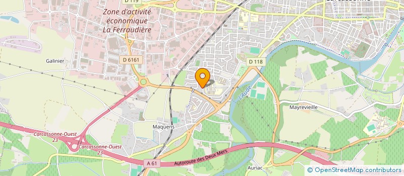 localisation de l'entreprise MADAME ALESSANDRA GRILLO à CARCASSONNE