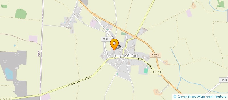localisation de l'entreprise MADAME ALESSANDRA PEDRO à JOUY-LE-CHATEL