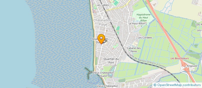 localisation de l'entreprise MADAME ALESSANDRA PRUNIER à CHATELAILLON-PLAGE