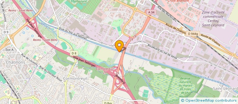 localisation de l'entreprise MADAME ALESSANDRA SEDDA  REIMS