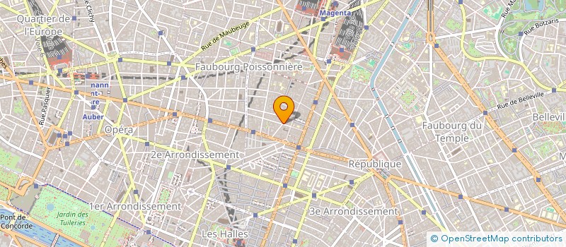 localisation de l'entreprise MADAME ALESSIA ADORNI  PARIS