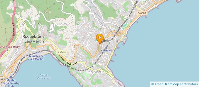 localisation de l'entreprise MADAME ALESSIA CANEPA à ROQUEBRUNE-CAP-MARTIN