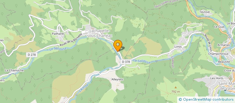 localisation de l'entreprise MADAME ALESSIA CIPULLO  LACHAPELLE-SOUS-CHANEAC