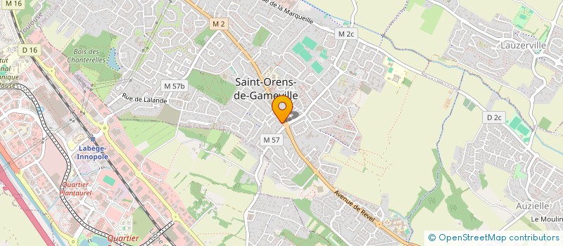 localisation de l'entreprise MADAME ALESSIA COCCHI  SAINT-ORENS-DE-GAMEVILLE