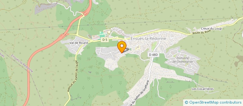 localisation de l'entreprise MADAME ALESSIA MALACRINO  ENSUES-LA-REDONNE