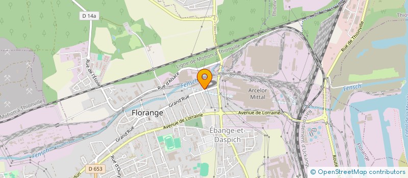 localisation de l'entreprise MADAME ALESSIA MILIA à FLORANGE