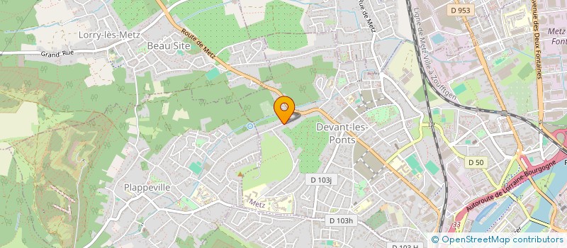 localisation de l'entreprise MADAME ALESSIA MUSSIER  METZ