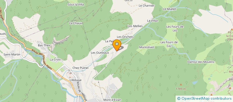 localisation de l'entreprise MADAME ALESSIA NORCIA  SAINT-JEAN-D'AULPS