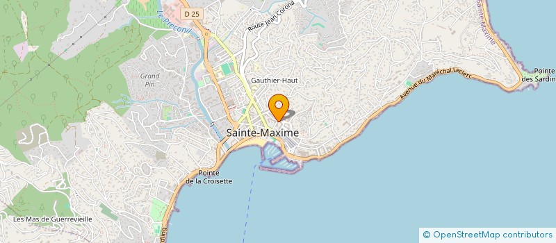localisation de l'entreprise MADAME ALESSIA SAVALL à SAINTE-MAXIME