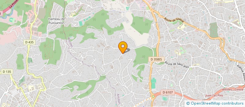 localisation de l'entreprise MADAME ALESSIA ZARBO  ANTIBES