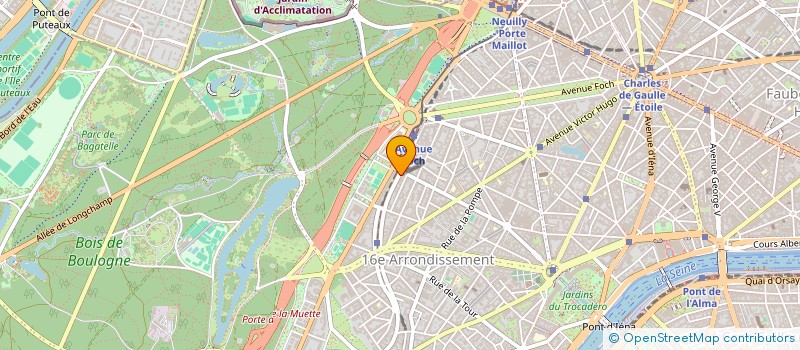 localisation de l'entreprise MADAME ALETH BERTAIL  PARIS