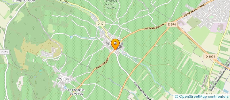 localisation de l'entreprise MADAME ALETH GIRARDIN à POMMARD