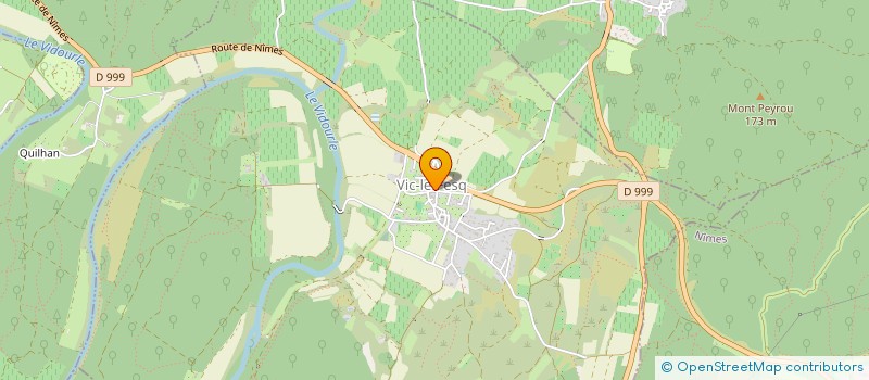 localisation de l'entreprise MADAME ALETH MARIE CLAUDE JOURDAN à VIC-LE-FESQ