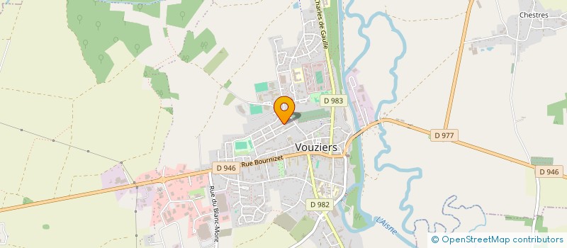 localisation de l'entreprise MADAME ALETH MATIRON à VOUZIERS