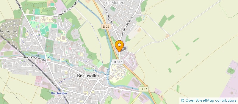 localisation de l'entreprise MADAME ALEV KELES  OBERHOFFEN-SUR-MODER