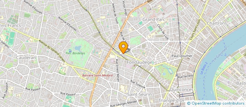 localisation de l'entreprise MADAME ALEVTINA BUTUZOVA  BORDEAUX