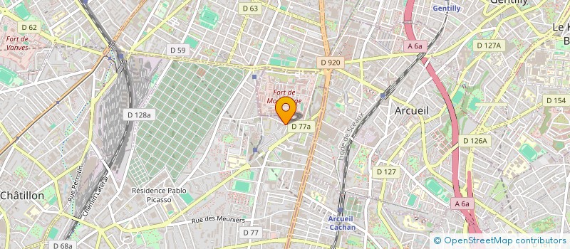 localisation de l'entreprise MADAME ALEVTINA MITRENINA à BAGNEUX
