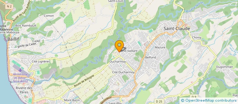 localisation de l'entreprise MADAME ALEX BARGAS  SAINT-CLAUDE