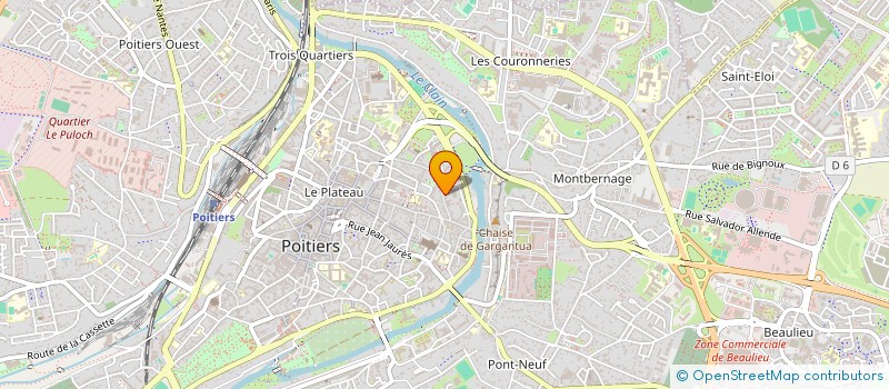 localisation de l'entreprise MADAME ALEX TONTON  POITIERS