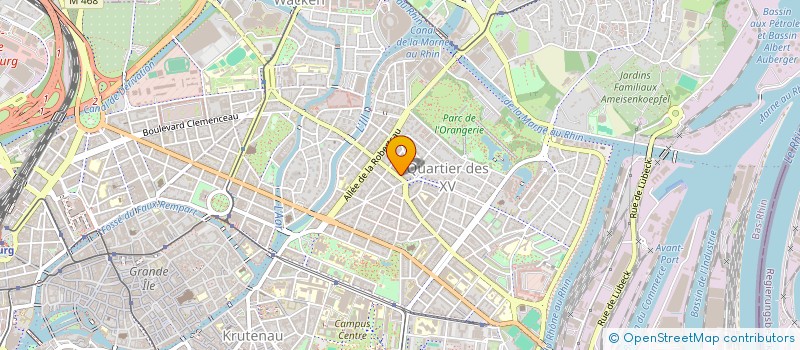 localisation de l'entreprise MADAME ALEX WEILL à STRASBOURG