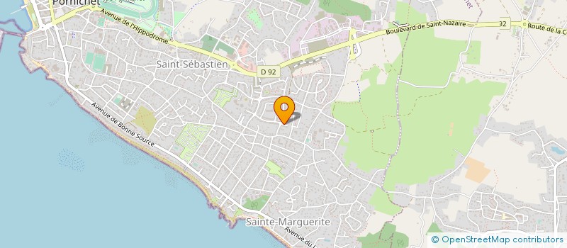 localisation de l'entreprise MADAME ALEXA BALLUS à PORNICHET