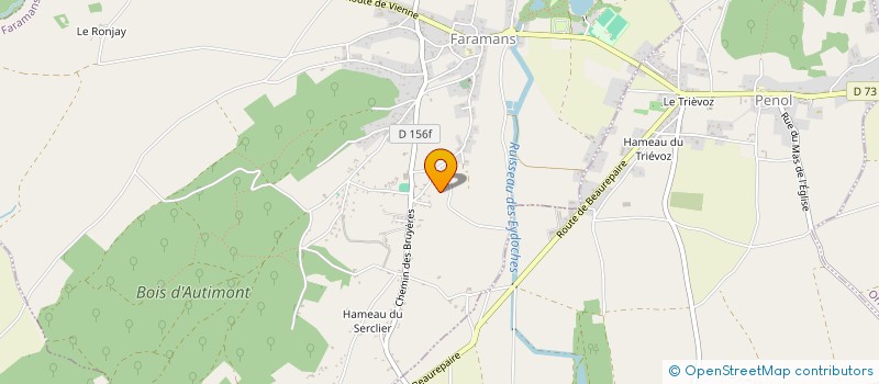 localisation de l'entreprise MADAME ALEXA BAYLE  FARAMANS