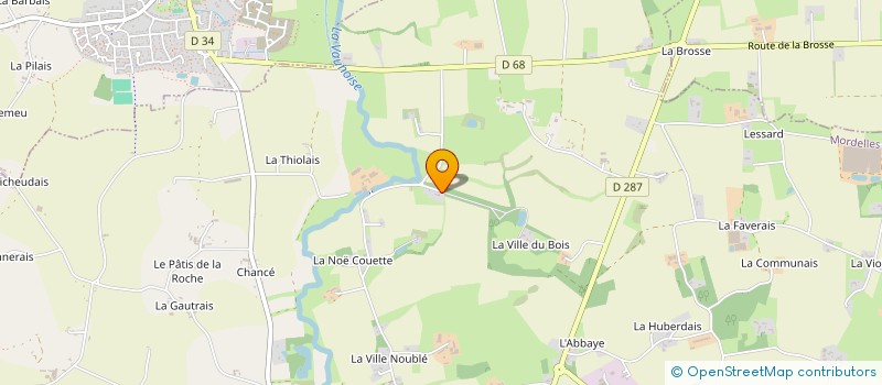 localisation de l'entreprise MADAME ALEXA BODENREIDER  MORDELLES