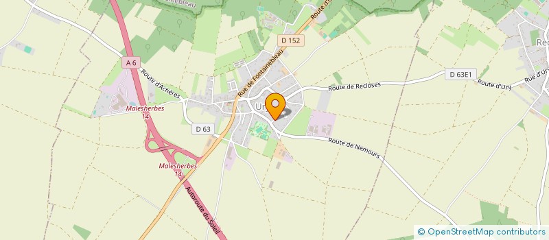 localisation de l'entreprise MADAME ALEXA BRAZ  URY