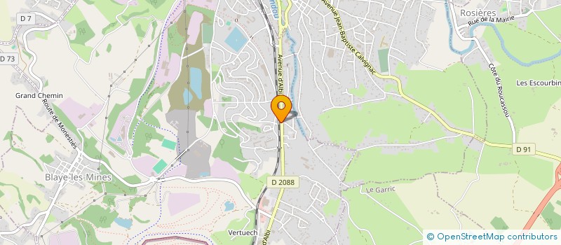 localisation de l'entreprise MADAME ALEXA COVACI  BLAYE-LES-MINES