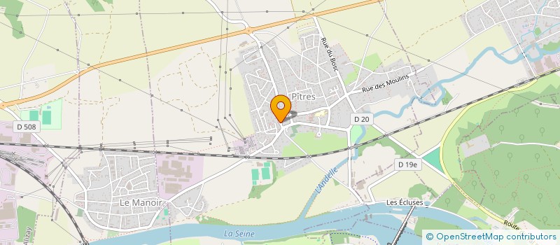 localisation de l'entreprise MADAME ALEXA FAUVELLE  PITRES