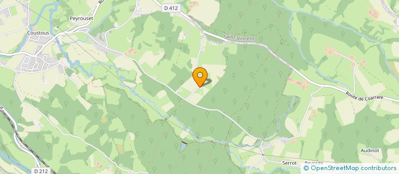 localisation de l'entreprise MADAME ALEXA GARICOIX  COARRAZE