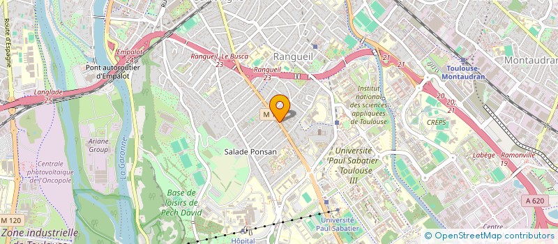 localisation de l'entreprise MADAME ALEXA GONFIER à TOULOUSE
