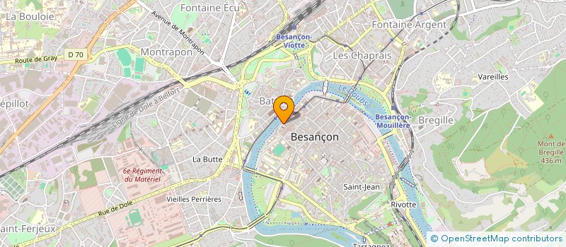 localisation de l'entreprise MADAME ALEXA MALARD à BESANCON