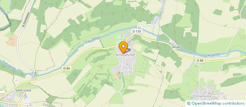 localisation de l'entreprise MADAME ALEXA MARTER  AMBLEVILLE