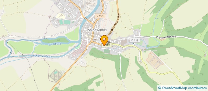 localisation de l'entreprise MADAME ALEXA MIGNOT à ST MIHIEL