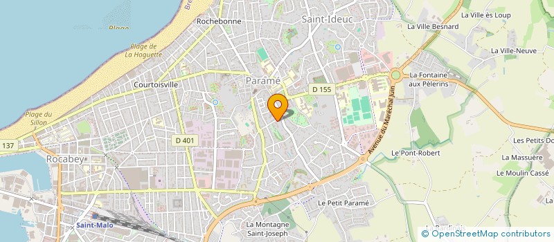 localisation de l'entreprise MADAME ALEXA PROVENCE  SAINT-MALO