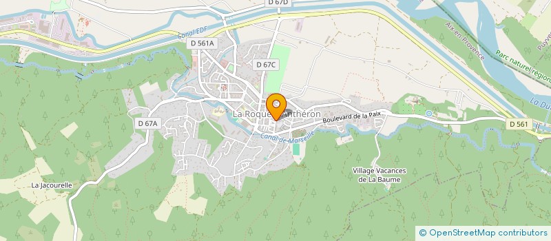 localisation de l'entreprise MADAME ALEXA RODET  LA ROQUE-D'ANTHERON