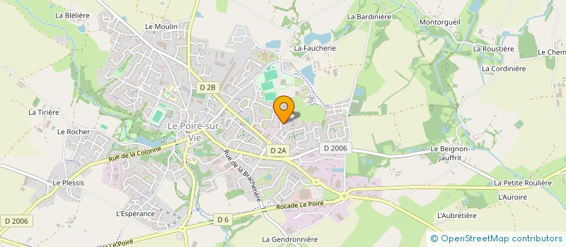 localisation de l'entreprise MADAME ALEXA ROY à LE POIRE-SUR-VIE