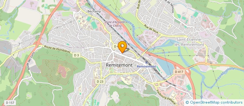 localisation de l'entreprise MADAME ALEXANDRA ABATE  REMIREMONT