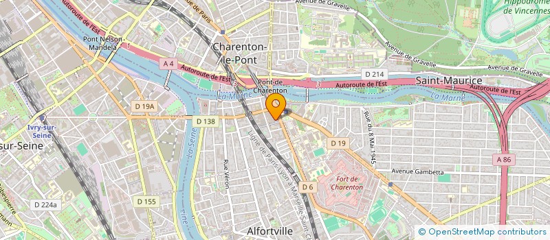 localisation de l'entreprise MADAME ALEXANDRA ABECASSIS  MAISONS-ALFORT