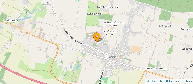 localisation de l'entreprise MADAME ALEXANDRA ACARIS à ALLONNES