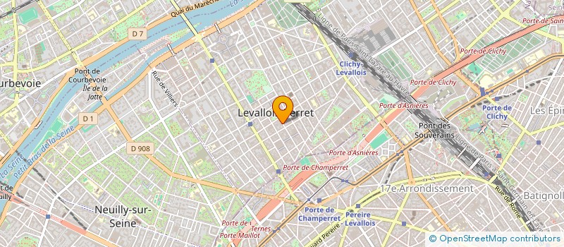 localisation de l'entreprise MADAME ALEXANDRA ADDAD à LEVALLOIS-PERRET