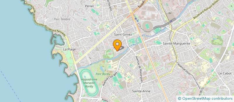 localisation de l'entreprise MADAME ALEXANDRA ADRIENNE MURCIA  MARSEILLE