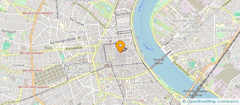 localisation de l'entreprise MADAME ALEXANDRA ALBERT  BORDEAUX