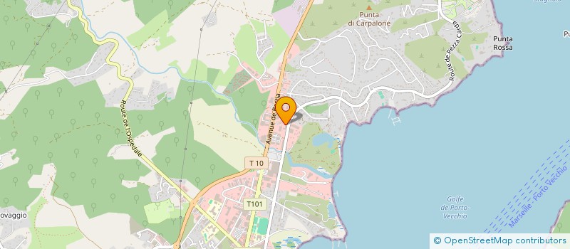 localisation de l'entreprise MADAME ALEXANDRA ALESANDRINI à PORTO-VECCHIO