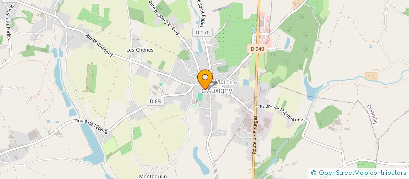 localisation de l'entreprise MADAME ALEXANDRA ALEXANDRA BRAVO  SAINT MARTIN D'AUXIGNY