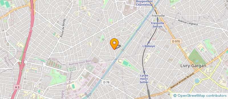 localisation de l'entreprise MADAME ALEXANDRA ALEXANDRA RAFAELA  AULNAY-SOUS-BOIS